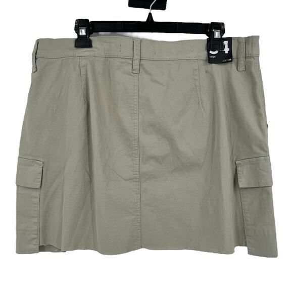 Joe's Jeans skirt A Line Denim cargo light green size 34 - Picture 5 of 5